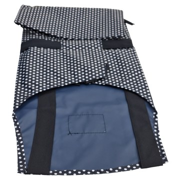 鬱金香 GS506 鬱金香圓點防水圍裙 76x72公分 台灣製  圓點  1件