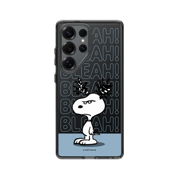 Galaxy S25 Ultra Clear 酷墨灰 - 史努比 Snoopy - 不開心