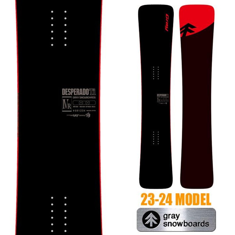 23-24 GRAY SNOWBOARDS グレイ DESPERADO Ti Type-R デスペラード