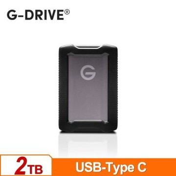 WD G-DRIVE ArmorATD 2TB 2.5吋行動硬碟