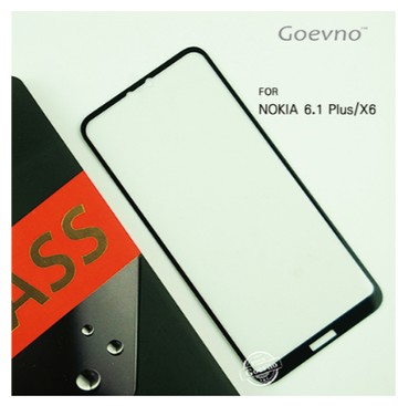 Goevno NOKIA 6.1 Plus/X6 滿版玻璃貼   鋼化玻璃