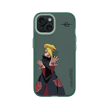 iPhone 15 Clear 憂墨綠 - 火影忍者 Naruto - 角色系列-地達羅