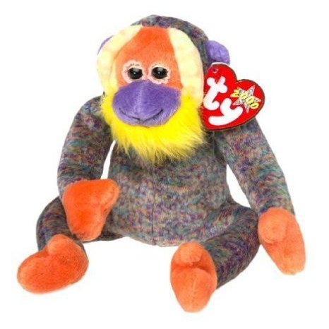 TY Beanie Baby (ビーニーベイビーズ) BANANAS the Monkey [Toy] by Ty