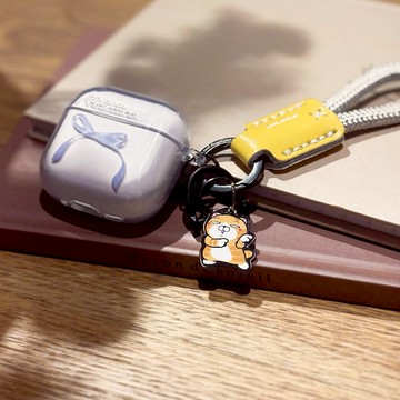 【STORY故事銀飾】白爛貓蛇麼攏賀系列-緣來是你皮革鑰匙圈