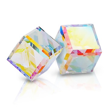 耳環．七彩夢幻．採用施華洛世奇元素水晶