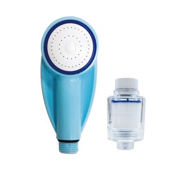 【水摩爾】迷你旅行淨水蓮蓬頭(含雙重過濾器) 帶蓮蓬頭去旅行 巧浴花灑 出國露營民宿淋浴更安心