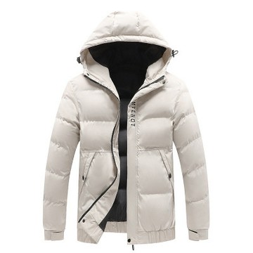 連帽青年外套 棉服棉衣