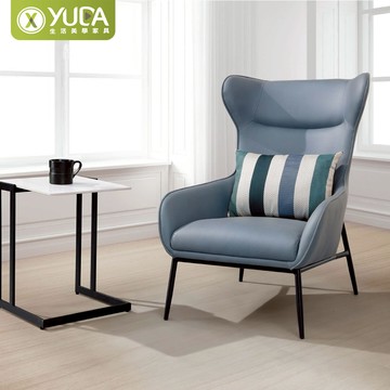 【YUDA】衛特精品休閒椅 客廳椅 皮椅 / 66 *92*95cm(北部免運)