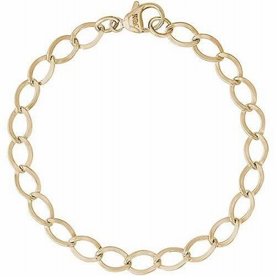 Rembrandt Charms 7" Charm Bracelet, 10K Yellow Gold並行輸入品　送料無料