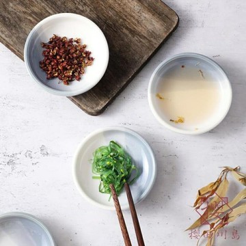 2個裝 陶瓷味碟小吃碟子小菜碟醬料碟調味碟醋碟【櫻田川島】