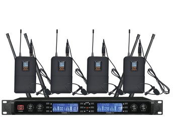 一拖二U段無線話筒遠距離真分集學校操場舞臺演出領夾頭戴麥克風【宜家良品百貨】