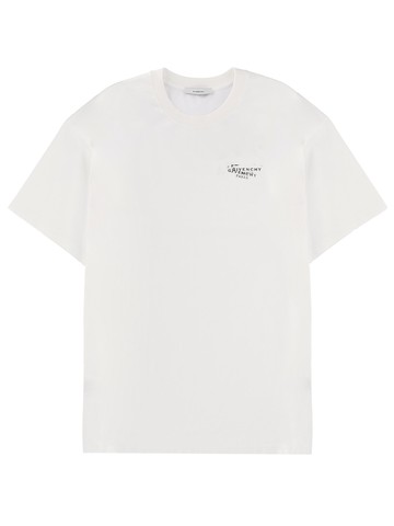 givenchy logo print t-shirt