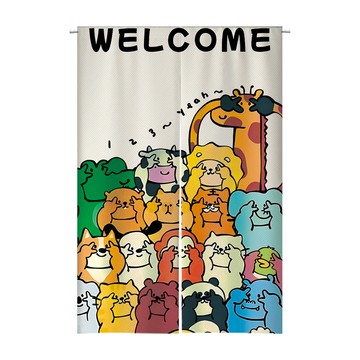 【客製化門簾】【贈桿發票】門簾北歐 招牌布條 客製化布簾 廚房長門簾 風水布簾 北歐風門簾 日式長門簾 莫蘭迪門簾