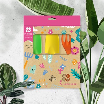 【In mood】花漾繽紛3入組 園藝 工具
