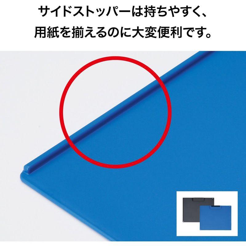 オープン工業 クリップボード B4 横 青 B4-S CB-101-BU