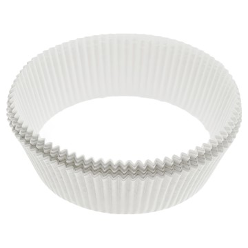 KitchenCraft 蛋糕紙模 8吋  白色  40個