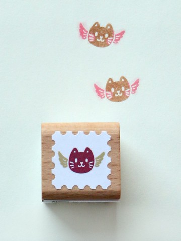 天使貓頭 原創自由拼色印章 日本TaiyopineFineColor製造