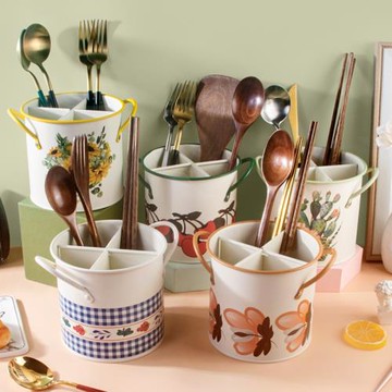 筷子簍置物架托多功能瀝水筷子籠家用筷籠筷筒廚房餐具勺子收納桶