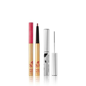 MKUP 美咖【新品上市】立體嘟嘟唇線筆+睫毛膏(夜貓女睫毛膏/Super電眼睫毛膏/狠大眼睫毛膏)三擇一