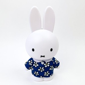 ミッフィー miffy ミッフィー 花柄　貯金箱 貯金箱  L