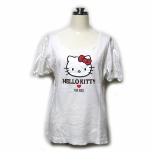 PINK HOUSE×HELLO KITTY ピンクハウス×ハローキティ「L」限定Tシャツ ...