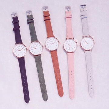 抖音少女心形星空手表女ins簡約氣質學生防水夜光閨蜜森系學院風