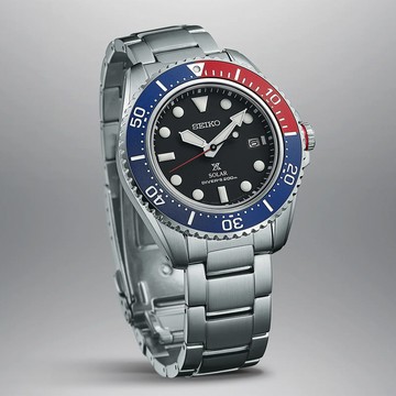 SEIKO 精工 PROSPEX 可樂圈 太陽能200米潛水錶-42.8mm (SNE591P1/V157-0DP0R)