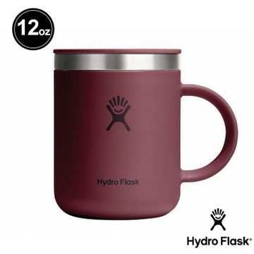 Hydro Flask 12oz/354ml 保溫 附蓋 馬克杯 勃根地紅