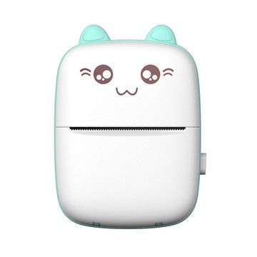 便攜式迷你袖珍打印機 BT 熱敏帶打印紙 USB 電纜,用於筆記照片 Web 文檔 2026
