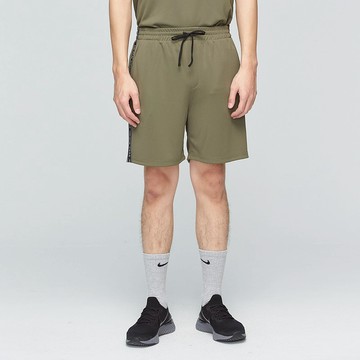 不可退換 /抗菌除臭織帶抽繩短褲(男)-瓦綠