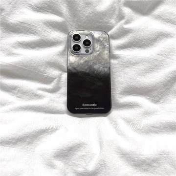 漸變冰川黑錫紙紋opporeno14pro手機殼reno13/12/11新款findx8/7簡約清晰a3x男女款k12硅膠a55/a97防摔保護套