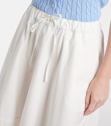 Polo Ralph Lauren Cotton poplin midi skirt