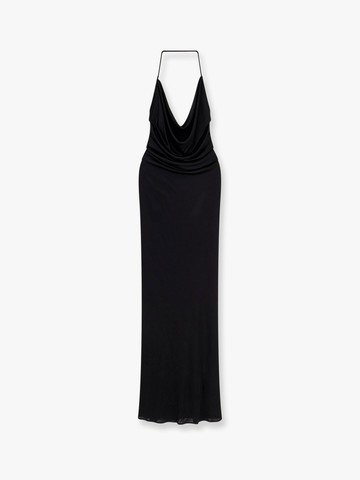 Red carpet jersey dress - ELISABETTA FRANCHI - gender_Woman