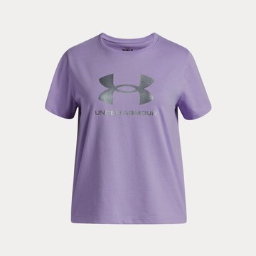 UA 女童 Rival Shimmer 短袖T-Shirt 人氣新品