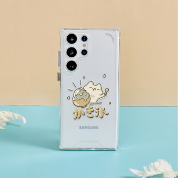歐吉喵NEKO OJIMEOW來吃剉冰防摔透明SAMSUNG手機殼