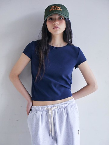 Kid Top T-Shirts [Navy] (TA5442A03R)