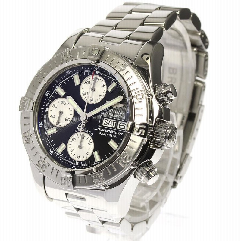 ☆良品【BREITLING】ブライトリング スーパーオーシャン クロノグラフ 