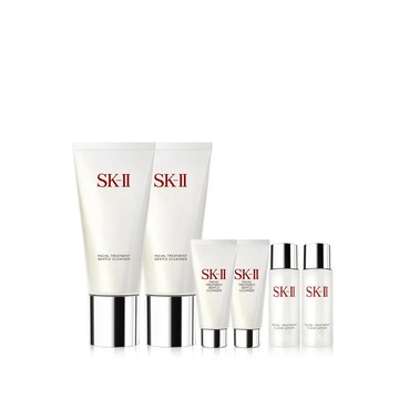 SK-II 全效潔面增量組