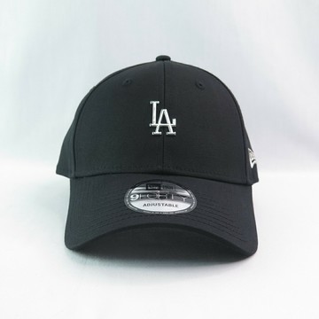 New Era NE13090113 球帽 940 金屬銀小logo 道奇 黑/銀【iSport愛運動】