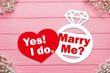 拍照道具- 大鑽戒+大愛心手拿板(限宅配) | 求婚派對 手拿板 婚攝