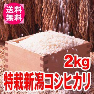 送料無料(北海道・九州・沖縄除く)令和5年産 新米 こだわり！特別栽培米新潟県阿賀野産コシヒカリ2kg