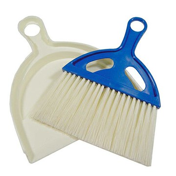 【文具通】迷你掃把,笨箕組 DH000036【APP滿額下單10%點數(單一帳號最高1000點)】4/30止