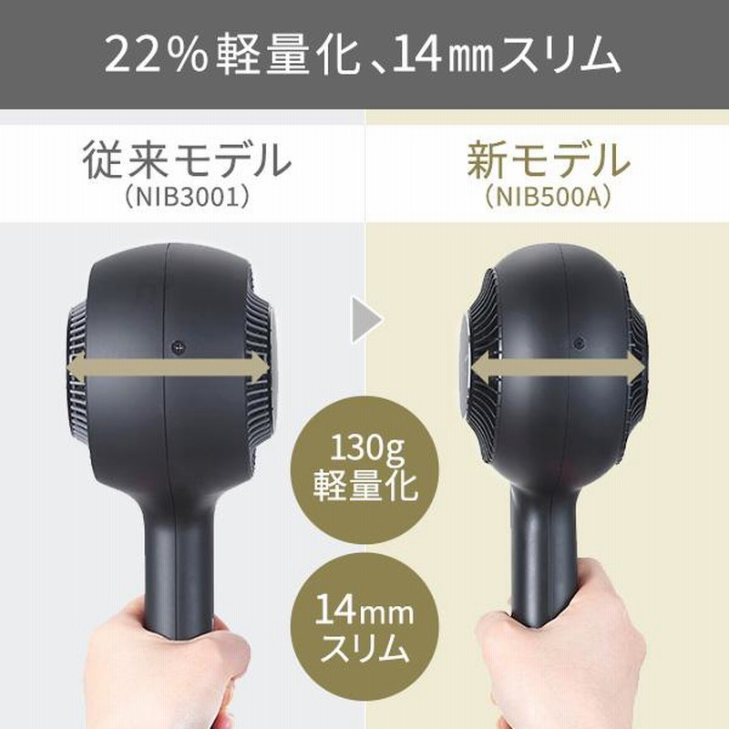 Nobby by TESCOM ヘアドライヤー NIB500A-H プロフェッショナル プロテクトイオン ヘアードライヤー