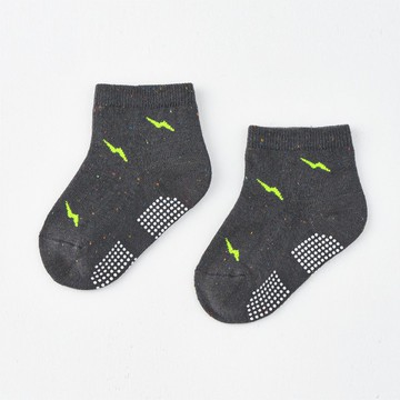 閃電天空 短筒童襪 -  灰(1y-3y)