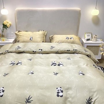 60支天絲卡通單件被套春夏季雙面真絲單雙人裸睡被罩學生1.5/1.8m