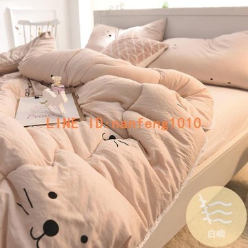 樂天精選~空調被子四季通用冬被芯春秋學生寢室太空棉被涼被雙人- 雙11全館免運