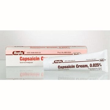 Topical Pain Relief Major 0.025% Strength Capsaicin Cream 0.2 oz. 1 Each by Major Pharmaceuticals