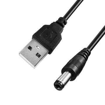 台灣霓虹 USB轉DC5.5x2.1mm 5V2A電源線