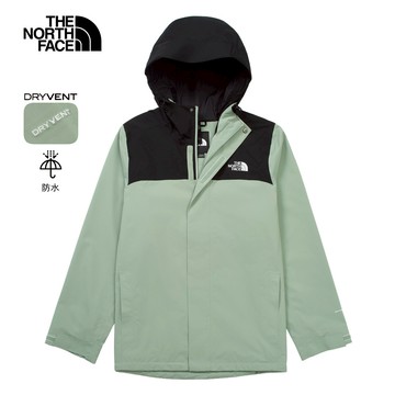 男款綠色DryVent防水透氣衝鋒衣｜8DX1D5N