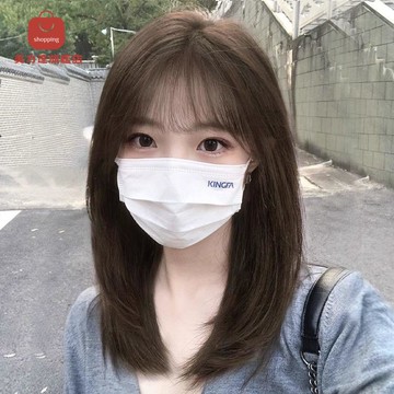 免運/公司貨 假髮 假發女中長發自然仿真發全真人發全頭套式鎖骨發減齡整頂假發頭套 可開發票 全館五折 工廠現貨直銷 新品特價 d1115